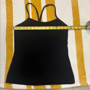lululemon athletica Black Strappy Tank Top